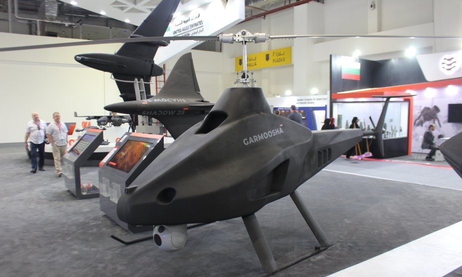  EDEX-2021:  BƏƏ şirkəti yüngül insansız helikopter sistemini nümyiş etdirir
