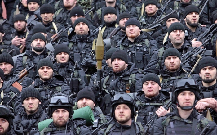   Hibrid əməliyyat qüvvəsi hazırdır|  Çeçen “Rosqvardiya” qoşunları Ukrayna yolunda 
 