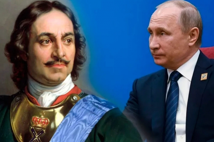 Rusiya böyük müharibəyə hazırlaşarkən Putin Böyük Pyotru çağırır?
 