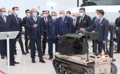 Türkiyədə daha bir döyüş robotu istifadəyə verilib -  BARKAN  
 